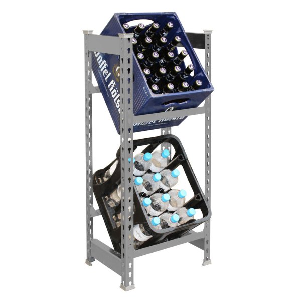 SimonRack Getränkekistenregal 100 x 41 x 30 cm, 4 Farben